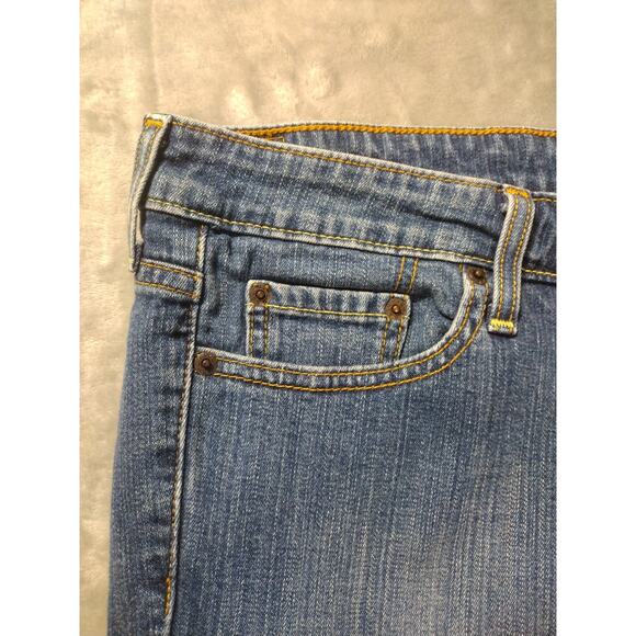Levi's 545 Jeans Women's Blue Size 16M Low Boot Cut Low Rise - Picture 5 of 10